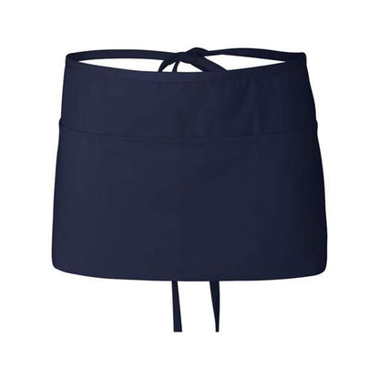 Waist Apron w/ Leatherette Patch