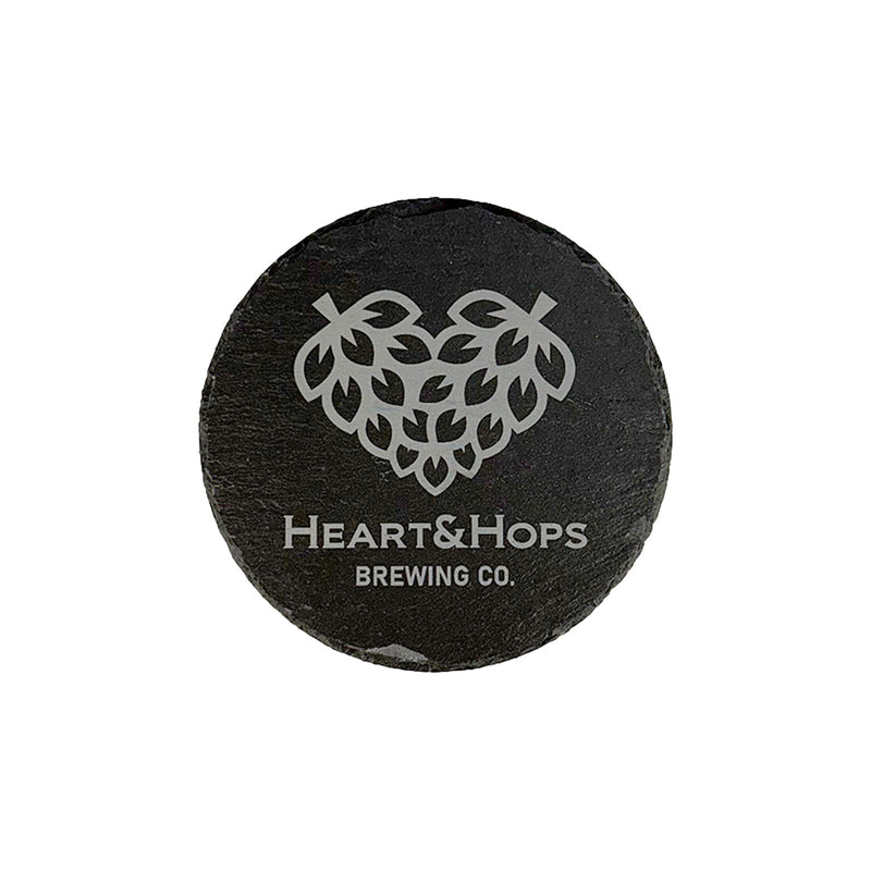 4in Round Slate Coaster