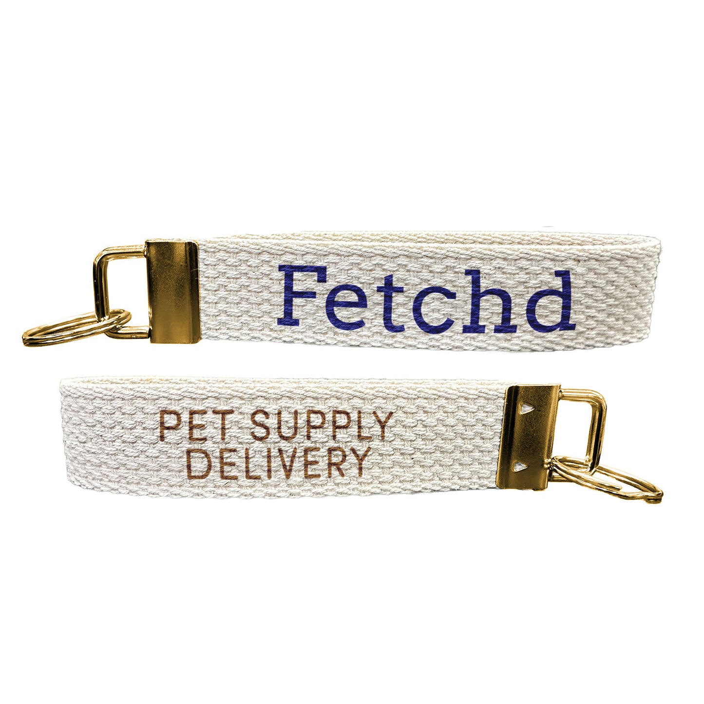1" Wide Cotton Canvas Key Strap