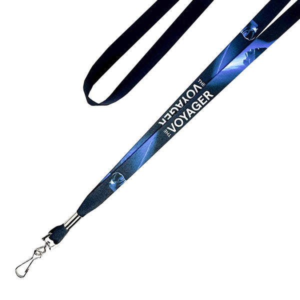 1/2" Full Color Sublimated Lanyard w/ Swivel Snap
