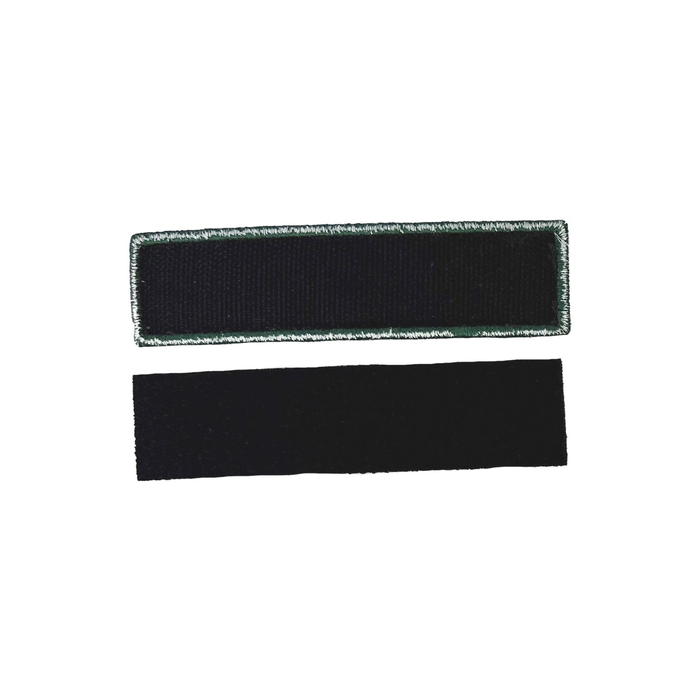 Hook & Loop Woven Patch w/ Embroidered Edge