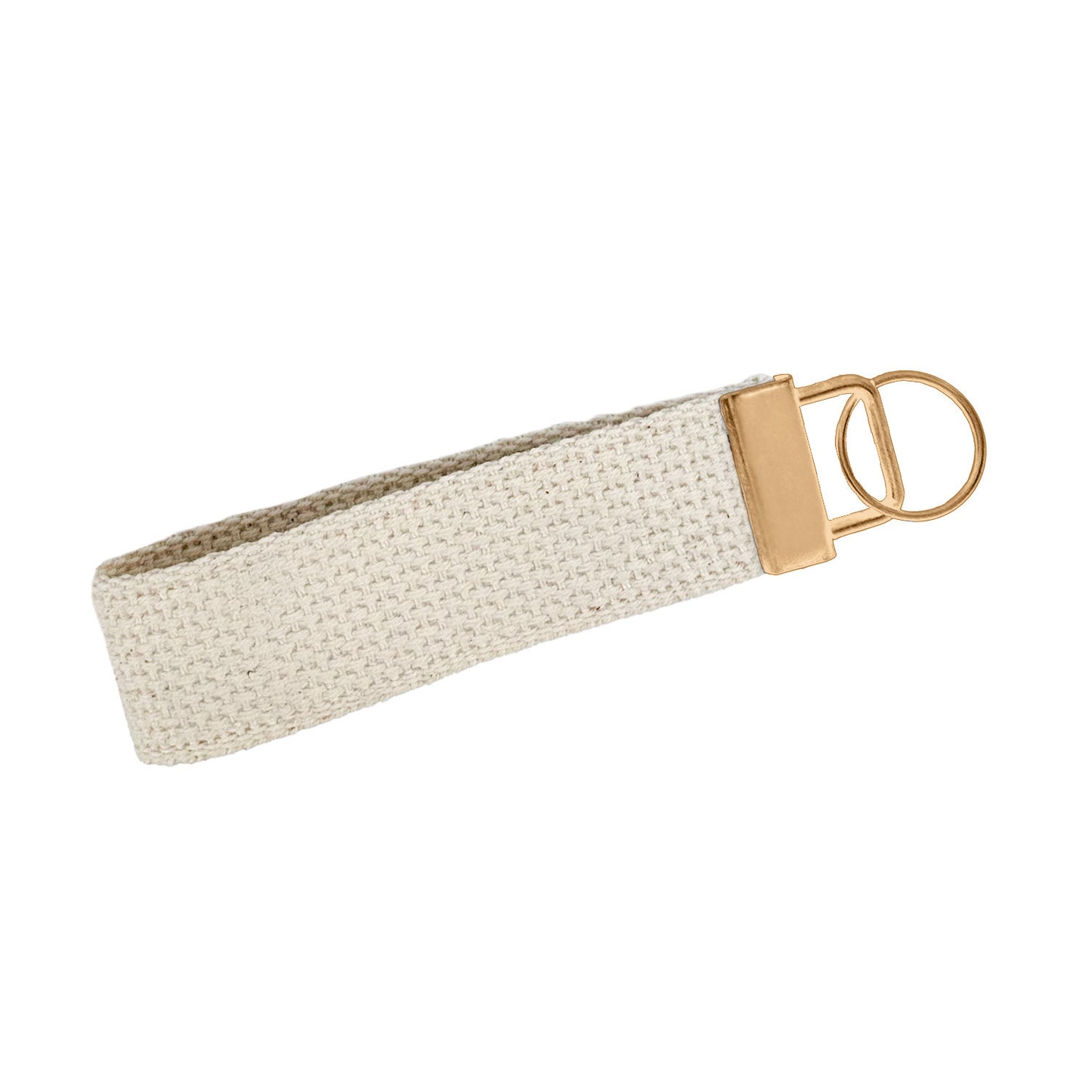 1.25" Wide Cotton Canvas Key Strap
