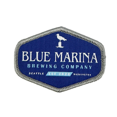 Woven Label w/ Embroidery Backing And Merrowed Edge (4-Ply)