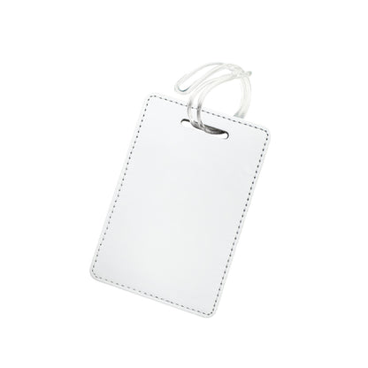 Full Color Sublimated Luggage Tag w/ Flexible Plastic Loop