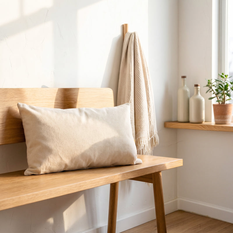 Full-Color Rectangle Pillow w/ Canvas Cover