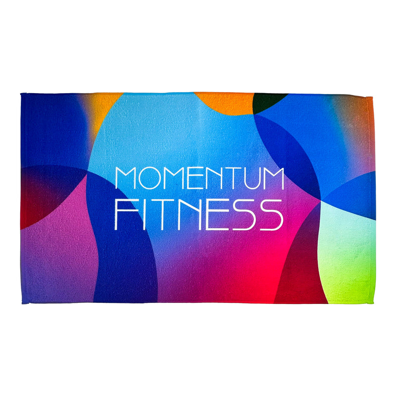 Full Color Sublimated Microfiber Terry Hand Towel