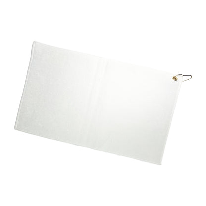 Full Color Sublimated Scrubber Golf Towel w/ Hook & Grommet