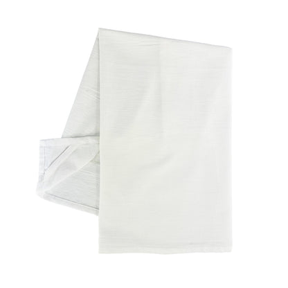 Cotton Rectangle Tea Towel with Hanging Loop - Screen-Printed Imprint