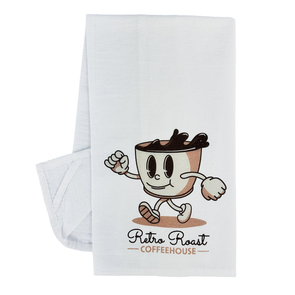 Rectangle Cotton Tea Towel w/ Hanging Loop