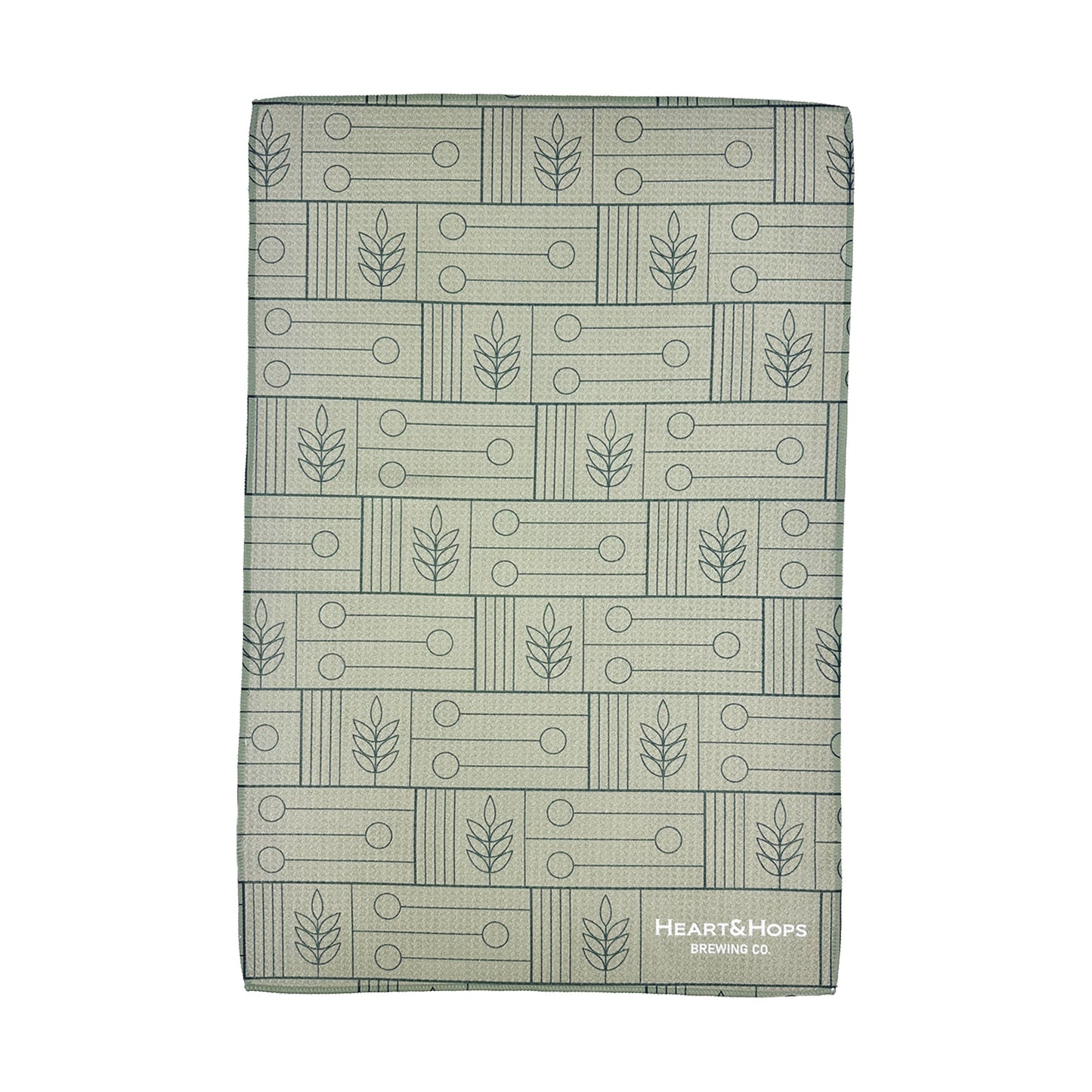16" x 24" Waffle-Weave Kitchen Towel