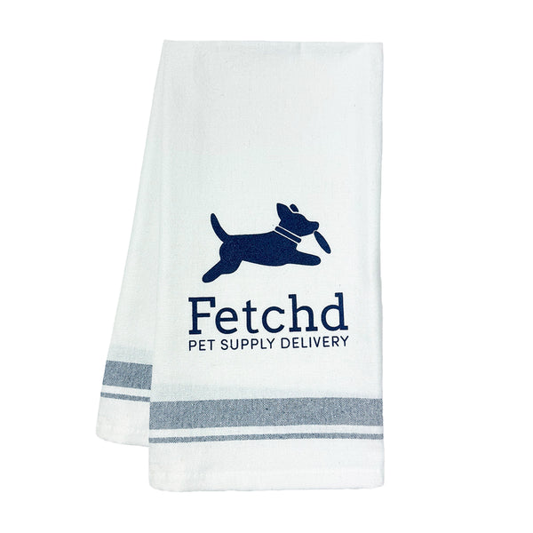 Cotton Farmhouse Towel - Screen-Printed Imprint