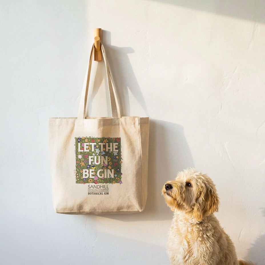 Canvas Tote Bag w/ Full-Color Imprint